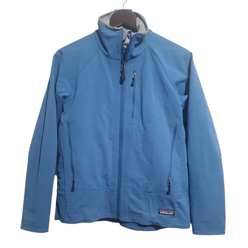 Patagonia Super Guide Softshell Jacket Small Blue… - image 1